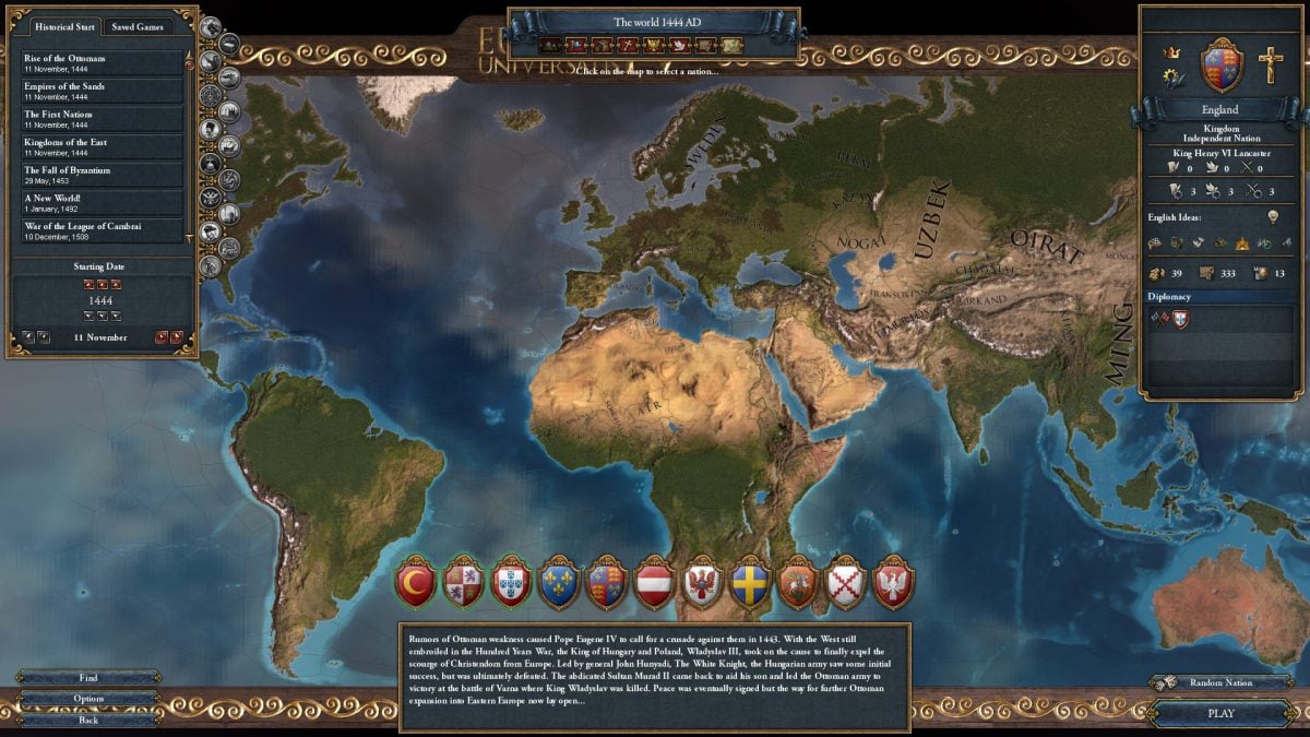 Europa Universalis IV - Origins DLC Steam CD Key