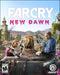 cover art for Far Cry: New Dawn on Ubisoft Connect (PC), showcasing Mickey and Lou, the main antagonists, in a vibrant post-apocalyptic world. Get your digital activation key now at RushGame.co and reclaim Hope County
