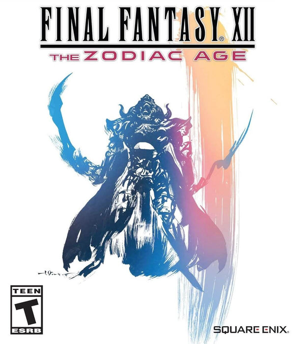 Official cover art of Final Fantasy XII The Zodiac Age, showcasing detailed artistic depiction of Judge Gabranth. Secure your Steam activation key instantly at RushGame.co