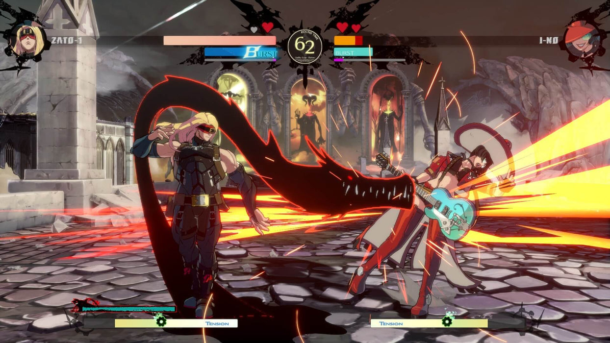 GUILTY GEAR STRIVE steam key - zato vs i-no fighting