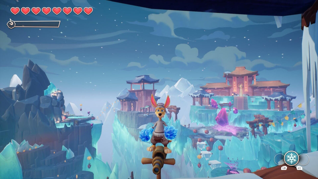 Kao the Kangaroo Steam - gameplay screenshot ice city 