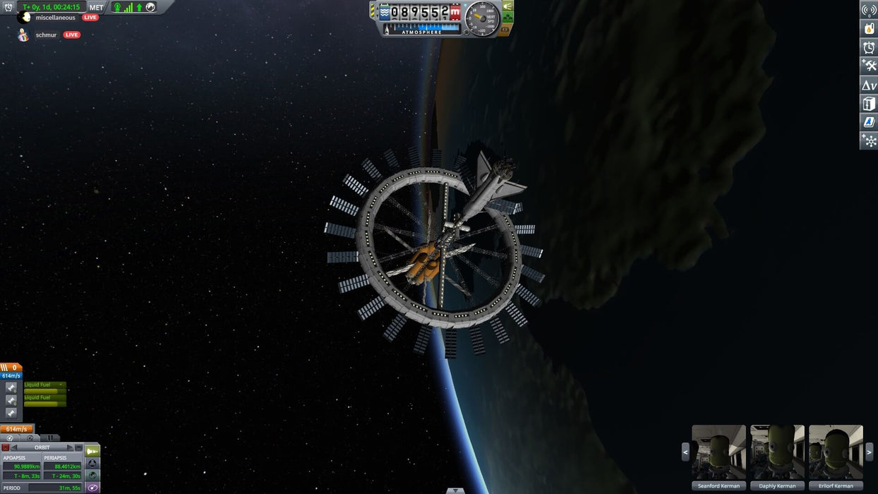 Kerbal Space Program Enhanced Edition xbox - voyager station screenshot 