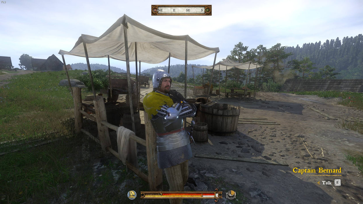 Kingdom Come: Deliverance Steam - Conversation with Knight Captain Bernard