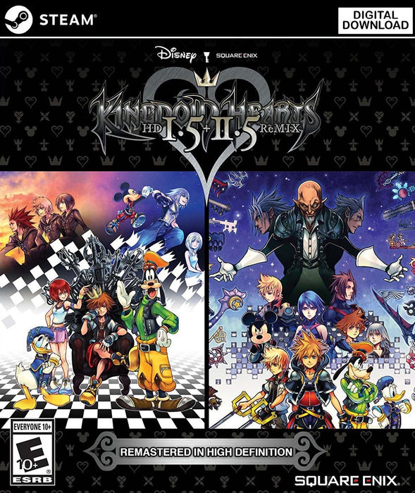 Kingdom Hearts 1.5 + 2.5 HD ReMIX PC Steam CD Key