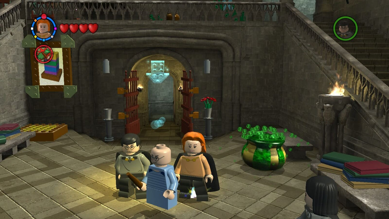 LEGO Harry Potter Collection xbox one key - gameplay screenshot o 3 characters