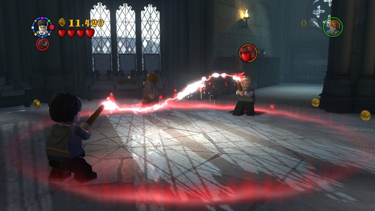 LEGO Harry Potter Collection xbox one key - gameplay screenshot of magical fight