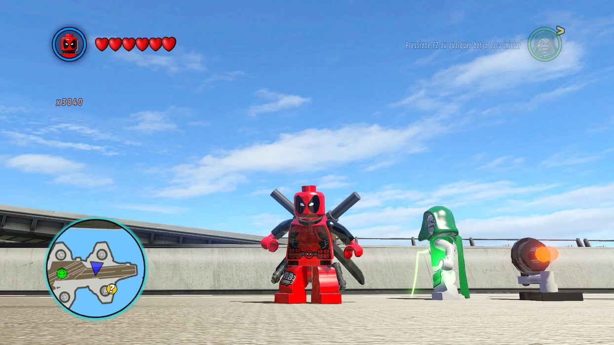 LEGO Marvel Super Heroes XBOX One code - gameplay screenshot of ironman