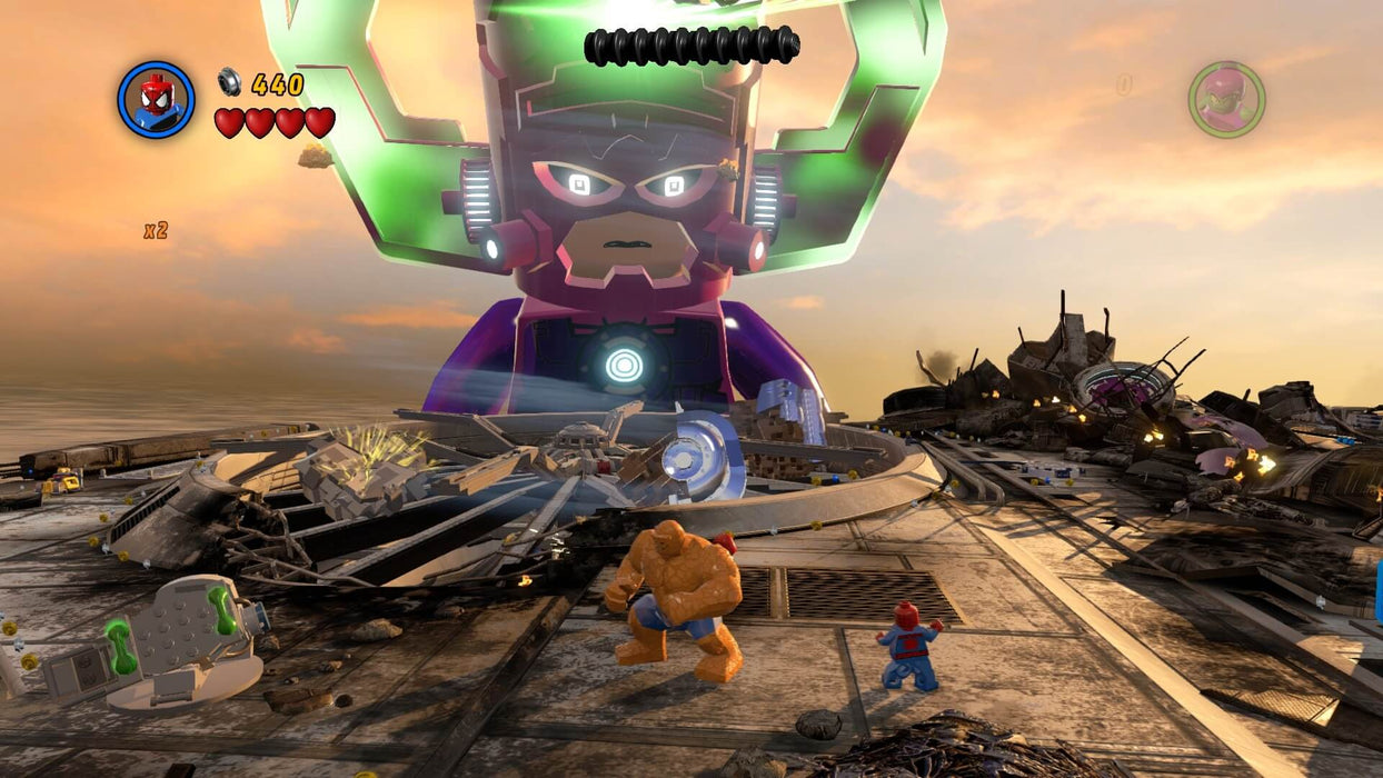 LEGO Marvel Super Heroes XBOX One code - gameplay screen