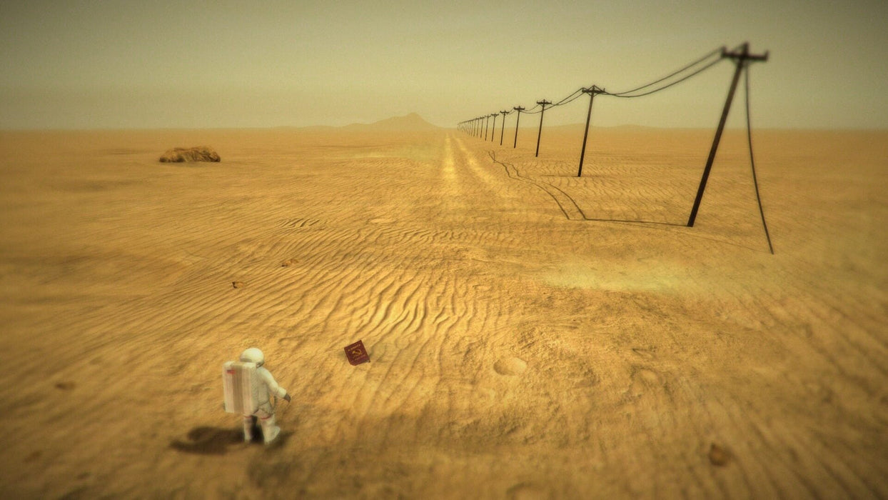 Lifeless Planet Premier Edition xbox key - gameplay screenshot of astronauts on desert