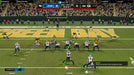 The Carolina Panthers line up against the Green Bay Packers in Madden NFL 24 on EA Play, setting up a critical goal-line play. Get your Madden NFL 24 EA Play game code now at RushGame.co