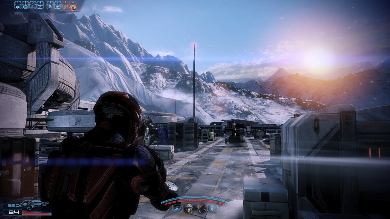 Explore a snowy mountain base in Mass Effect 3 on PC EA Play, as Commander Shepard leads a mission against enemy forces. Get Mass Effect 3 digital keys from RushGame.co.