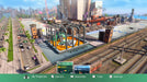 Monopoly Family Fun Pack Xbox gameplay screen showing a metal dog token in jail – In this vibrant image, a player’s token, represented by a metal dog, is trapped in jail on the Monopoly board. The roads and cityscape in the background reflect the fun and modernized version of the classic Monopoly game. Available now on Xbox at RushGame.co