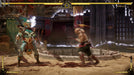 Kotal Kahn vs Baraka fight in Mortal Kombat 11 Ultimate – Kotal Kahn faces off against Baraka in the arena with powerful weapons drawn, set in the brutal world of Mortal Kombat 11 Ultimate Add-On Bundle for PC Steam. Secure your game key on RushGame.co today