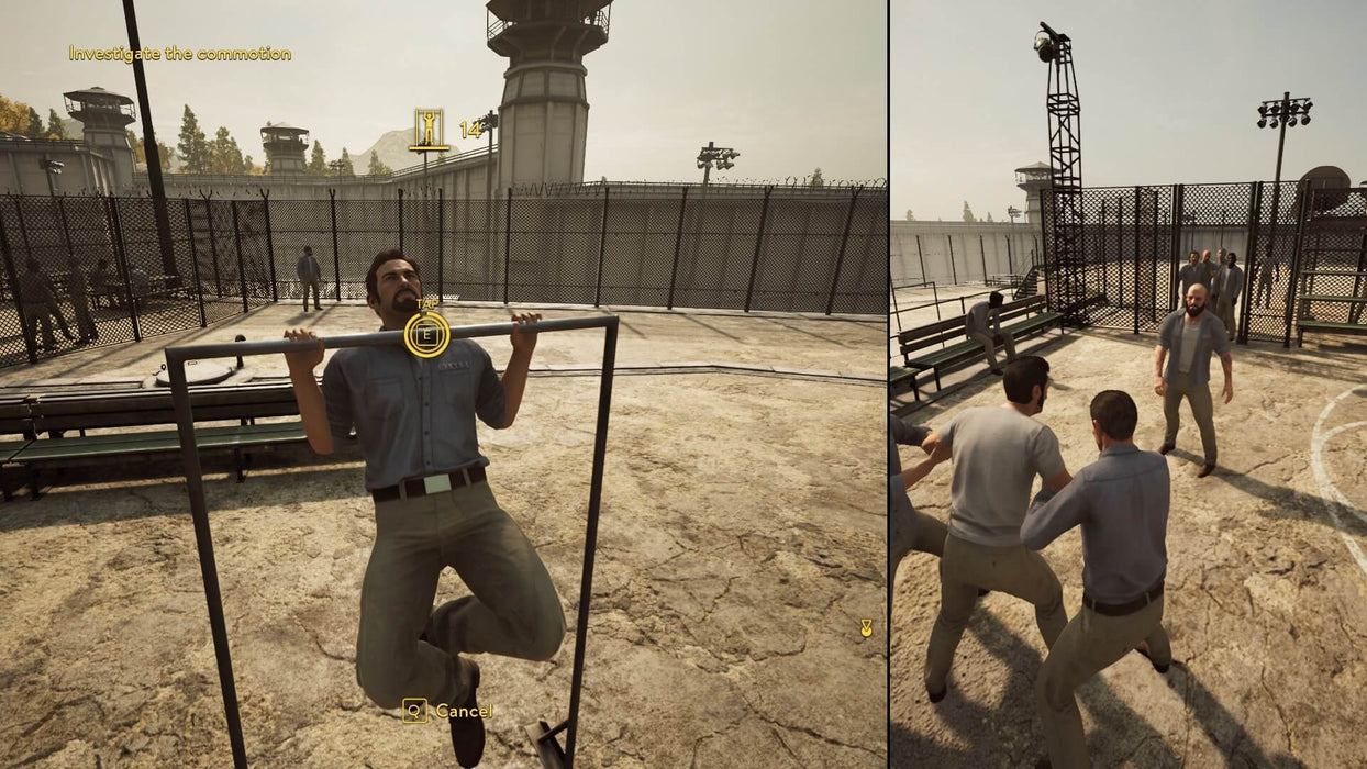 Team up and escape the prison yard in A Way Out EA PLAY. Buy your digital game key now at RushGame.co and enjoy a unique cooperative experience!