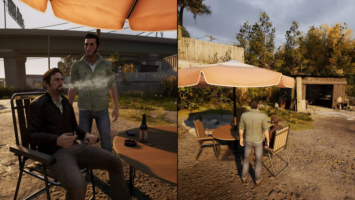 A Way Out gameplay showcasing character interactions and immersive storytelling. Buy your Xbox Series X/S CD Key at RushGame.co for instant delivery and great deals