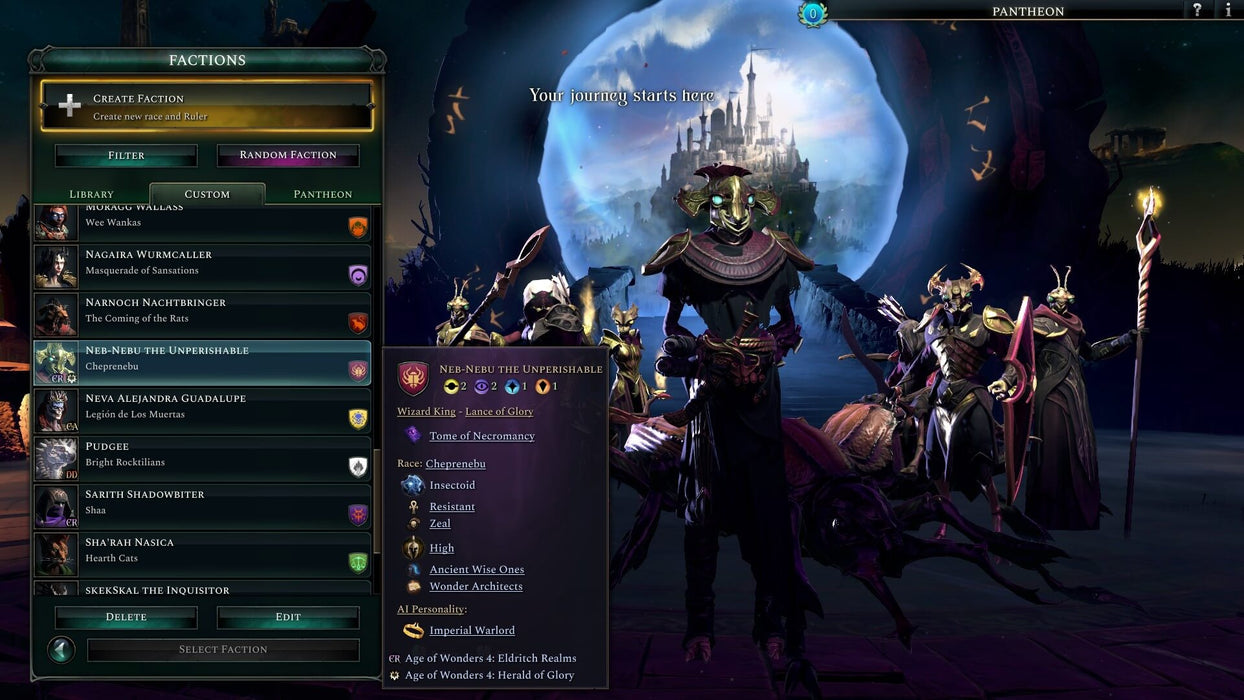 Immerse yourself in breathtaking tactical combat and fantasy strategy in Age of Wonders 4, available for Default Title at RushGame.co