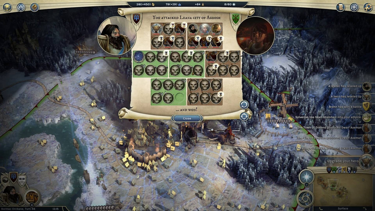 Expand your strategic mastery in Age of Wonders III - Eternal Lords DLC for GOG. Utilize advanced tactics and magical abilities to outsmart your enemies. Purchase your GOG game cd key today at RushGame.co and conquer the fantasy realm