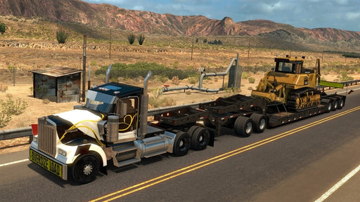 Explore the Heavy Cargo Pack DLC for American Truck Simulator on PC, featuring powerful trucks hauling massive machinery across scenic highways. Purchase your Steam CD key now at RushGame.co for an immersive trucking experience