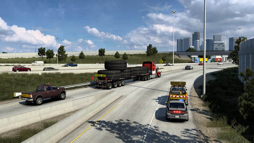 Experience the challenge of transporting massive oversized loads in American Truck Simulator - Special Transport DLC for PC Steam. Navigate tight corners and highways with precision in this exciting expansion. Available now at RushGame.co!