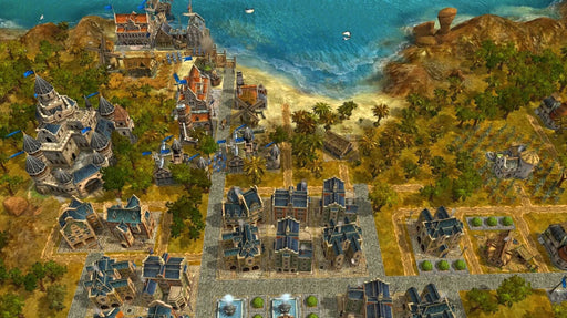 Experience strategic city-building in Anno 1701 History Edition for PC Ubisoft Connect. Build your empire, explore vast lands, and manage resources to create thriving settlements. Get your digital key now at RushGame.co!