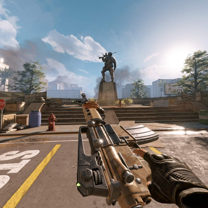 Arizona Sunshine 2 PC Steam CD Key - Tactical Weapon Gameplay
Engage in intense VR combat in Arizona Sunshine 2. This image highlights a player wielding a heavy firearm while navigating an abandoned urban battlefield