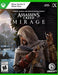Official cover of Assassin’s Creed Mirage for Default Title and Default Title, featuring the protagonist in an iconic assassin pose with a hidden blade. Get your Assassin’s Creed Mirage Xbox digital key instantly at RushGame.co and embark on a thrilling adventure in Baghdad