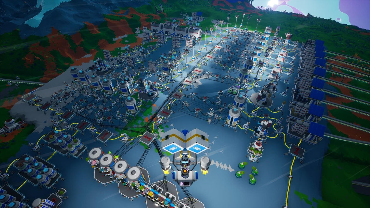  A massive interconnected space colony with various machines, power sources, and production units in Astroneer. Build, explore, and survive on alien planets—purchase your Astroneer Steam CD Key at RushGame.co for fast digital activation.