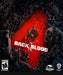 Cover art of Back 4 Blood for PC Steam, featuring four armed survivors surrounded by a horde of terrifying zombies in a blood-red battlefield. Get your digital activation key for this intense co-op shooter at RushGame.co and join the fight against the Ridden today!