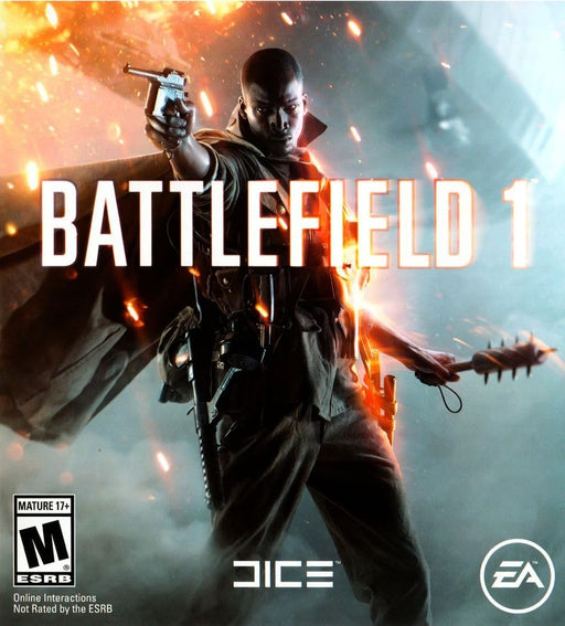 Cover Image (Battlefield 1 PC EA Play Origin CD Key)
"Official cover art for Battlefield 1 PC EA Play Origin CD Key, featuring an intense battlefield scene with a soldier wielding a Mauser pistol and a spiked club. Buy your Battlefield 1 CD Key for PC now at RushGame.co and experience the action-packed World War I shooter."