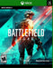 Battlefield 2042 Xbox Series X|S CD Key cover featuring an elite soldier in futuristic combat gear, with high-tech weaponry and explosions in the background.
