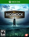 BioShock: The Collection for Xbox One - official cover art featuring the iconic lighthouse emerging from the ocean, with the floating city of Columbia above. Available at RushGame.co