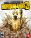 Cover Image: "Borderlands 3 Ultimate Edition cover art featuring the Vault Hunter in a golden, weapon-packed design. Get your Epic Games digital key now at RushGame.co!