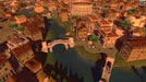 Caesar IV PC Gameplay Screenshot 3 – A serene view of a Roman city featuring red-roofed villas, aqueducts, and lush greenery, demonstrating the advanced simulation of urban planning in Caesar IV. Expand your empire and ensure prosperity—purchase your Caesar IV PC GOG CD key instantly from RushGame.co with secure digital delivery