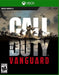 The official cover art of Call of Duty: Vanguard for Xbox Series X, featuring a squad of soldiers storming a beach under heavy fire with planes flying overhead. Get your Call of Duty: Vanguard Xbox Series X|S CD Key US at RushGame.co and experience the intense World War II battles with stunning 4K visuals