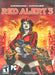 cover art for Command & Conquer: Red Alert 3 PC EA Play CD Key, featuring a Soviet female soldier in striking red attire, armed with a futuristic rifle. The background showcases advanced war machines, airships, and the iconic Soviet emblem. Get your digital game key now at RushGame.co for instant activation and strategic warfare