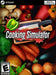 Gameplay screenshot: The cover art for Cooking Simulator VR on PC via Steam, featuring a cutting board with a knife covered in sauce and a sliced green bell pepper, surrounded by vibrant fresh vegetables. Buy your digital game key at RushGame.co