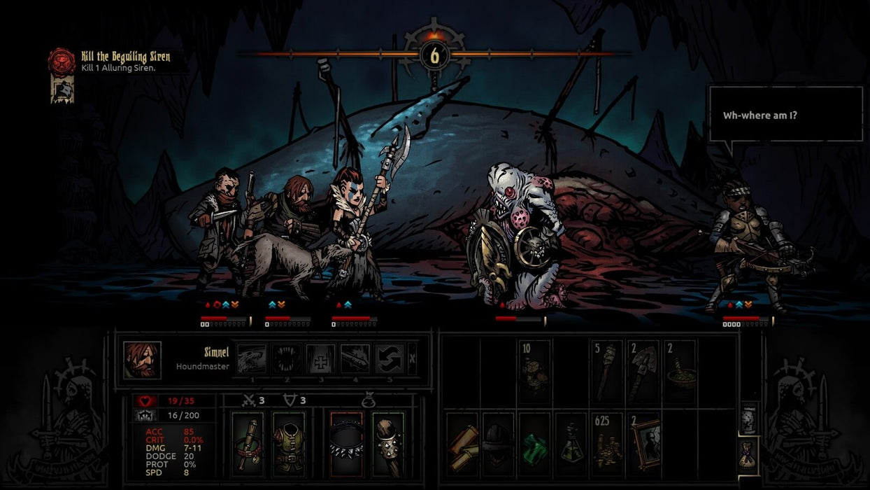 gameplay screenshot of darkest dungeon steam key rushgame.co 