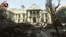 Gameplay screenshot - A stunning outdoor location in Dishonored 2 for PC Steam, depicting a grand, abandoned mansion overtaken by nature. Experience this award-winning stealth-adventure by purchasing a digital key at RushGame.co