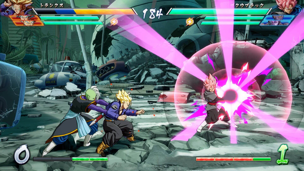 Game screenshot - A fast-paced 2D battle between classic Dragon Ball characters in FighterZ. Get your PC Steam CD key today at RushGame.co and join the fight