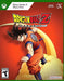  cover art for Dragon Ball Z: Kakarot on Xbox One and Xbox Series X, featuring Goku in an action pose against a red background. Get your digital game key now at RushGame.co for instant delivery and start your legendary adventure