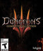 Cover art for Dungeons 3 Complete Collection on PC Steam, featuring the game's dark, fiery logo against a blackened dungeon background. Get your digital Steam CD Key now at RushGame.co