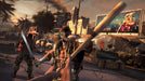 Game screen - Melee Combat Scene 
A masked enemy wields a machete in a tense melee standoff in Dying Light Platinum Edition, as the player fights for survival in a sun-drenched urban warzone. Master brutal melee combat and explore the dangerous world of the infected. Get your PC Steam CD Key now at RushGame.co!