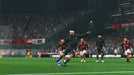 Gameplay screenshot from EA Sports FC 25, showing a penalty moment in a UEFA tournament match. Experience realistic football action and get your EA Sports FC 25 Xbox key instantly at RushGame.co