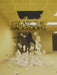 Escape the Backrooms PC Steam cover art featuring a shadowy figure emerging from the ceiling in a yellow-tinted, eerie hallway. The game's title is displayed in a distorted font, emphasizing its horror and psychological thriller elements. Buy your Escape the Backrooms PC Steam digital key now at RushGame.co and survive the nightmare