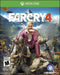 Official cover art of Far Cry 4 for Xbox One, featuring antagonist Pagan Min seated on a throne with a mountainous backdrop. Buy your Xbox One CD Key US now at RushGame.co and immerse yourself in the chaos of Kyrat