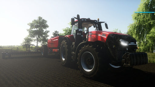 Gameplay screenshot - Case IH Magnum 380 Tractor in Action
A powerful Case IH Magnum 380 tractor working on a cultivated field in Farming Simulator 22 for PC Steam. Expand your farm with realistic machinery—get your game key now at RushGame.co