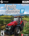 cover of Farming Simulator 22 for PC Steam, featuring a red Case IH tractor in a scenic countryside setting. Experience realistic farming simulation—buy your Steam CD Key instantly at RushGame.co