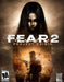 Cover art of F.E.A.R. 2: Project Origin for PC Steam, featuring the eerie figure of Alma Wade looming over a heavily armed soldier in a post-apocalyptic battlefield. Get your digital game key now at RushGame.co