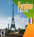 The cover art of Fernbus Simulator - France DLC for PC Steam, featuring the Eiffel Tower and a French-themed background. Explore realistic coach driving across France—get your Steam CD Key now at RushGame.co