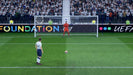 FIFA 20 Ultimate Edition Gameplay Screenshot – UEFA Champions League Penalty Kick - A Tottenham Hotspur player prepares to take a decisive penalty kick in UEFA Champions League mode in FIFA 20 Ultimate Edition on Xbox One. Play with stunningly realistic visuals and advanced shot mechanics. Get your FIFA 20 Ultimate Edition digital key instantly at RushGame.co